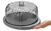 Tortenplatte mit Fuß und Haube 29 cm, BPA-frei Kunststoff Produktbild-Vorschau 2