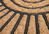Hanse Home Mix Mats Fußmatte Gummi-Kokos Halbrund Geometric Produktbild-Vorschau 3