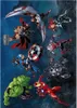 Autocollant mural - Avengers Crew - Taille 50 x 70 cm Voir les images du produit 5