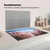 KitchenYeah© Herdabdeckplatte Rosa Blumen aus der Umgebung Produktbild-Vorschau 3