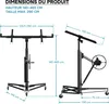 Podnośnik panelowy Wiltec SET XXL do maks. 68 kg + Podgląd zdjęcia produktu 6