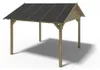Gartenlaube Gartenpavillon 4.04x4.04m mit Paneelen - Produktbild-Vorschau 3