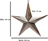 Weihnachtsstern, 3D, mittel, Weihnachten, | Eisen, Gold | Produktbild-Vorschau 2