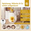Bieco Wäschekorb Baby Löwe | Großer Aufbewahrungskorb Produktbild-Vorschau 2