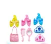 Ensemble pour une princesse : chaussons, diadème, sac à Voir les images du produit 4