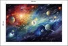 Muralo Selbstklebende Fototapete WELTRAUM Kosmos Planeten Produktbild-Vorschau 2