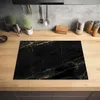 KitchenYeah© Herdabdeckplatte Marmoroptik - Luxus - Schwarz Produktbild-Vorschau 2