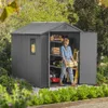 Zahradní domek Keter Darwin 6x8 - 221 x 244 x 190 cm - šedý Náhled obrázku produktu 14