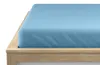 Prześcieradło jersey jasnoniebieskie 90 x 200 cm Podgląd zdjęcia produktu 2