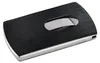 SIGEL VZ121 Visitenkarten-Etui "Snap" Lederoptik, schwarz, Produktbild-Vorschau 1