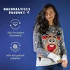 JAP Rudolf das Rentier Grau - Lustiger Hässlicher Produktbild-Vorschau 4