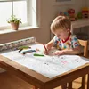 Relaxdays Tovaglia da colorare per bambini, set da 2, carta Anteprima dell’immagine prodotto 2