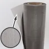 A roll of gray mesh material, likely for screening or filtering, with a close-up inset showing the weave pattern. Náhled obrázku produktu
