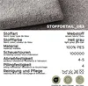 xonox.home Venti Sofa 3,5 Sitzer  hellgrau B/H/T: Produktbild-Vorschau 1