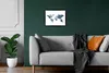 MuchoWow® MuchoWow® Gerahmtes Poster Weltkarte - Aquarell - Produktbild-Vorschau 7