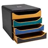 Exacompta Big Box, Schubladenbox mit 4 Schubladen, Neo Deco Produktbild-Vorschau 5