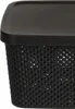 Storage Solutions | Körb, Aufbewahrungskorb, Schwarz, Körbe Produktbild-Vorschau 2