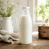 Milchflasche 1 Liter Glasflasche transparent mit 9 Flaschen Produktbild-Vorschau 2