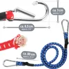 com-four® 12x Gummispanner - Gepäckspanner mit weißen Produktbild-Vorschau 6
