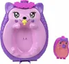 Polly Pocket Mama & Baby Igel Handtaschen-Spielset mit 2 Produktbild-Vorschau 3
