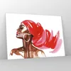 Bilder auf glas - frau modern - 100x70cm - Glasbilder - Produktbild-Vorschau 4