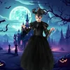 Kinderkostuum: Slechte Koningin Maleficent, inclusief jurk, Productafbeelding-voorbeeld 6
