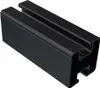 Montageschiene P2 40x40 schwarz 2,4m, Schwarze Solarmodul Produktbild-Vorschau 1