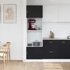 vidaXL Armoire suspendue avec étagère Noir aspect chêne 60 Voir les images du produit 4