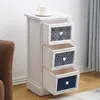 Stolik nocny Rebecca Mobili, majolika z 3 drewnianymi Podgląd zdjęcia produktu 11