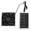 A solar-powered fan and a solar panel are shown against a white background. Anteprima dell’immagine prodotto