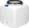 Garronda 100L Plastikfass 100L Weithalsfass mit Deckel Hahn Produktbild-Vorschau 1
