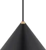 Nowodvorski Zenith 1 Hängelampe, Schwarz/Brass Produktbild-Vorschau 4
