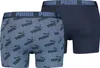 2er Pack PUMA Men All-Over-Print Boxershorts denim M Produktbild-Vorschau 3