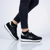 SUN68 Ally Gold Silver - Damen Sneakers Schuhe Schwarz Produktbild-Vorschau 5