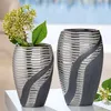 Keramik-Vase - Gilde ovale Blumenvase Sevilla 24.5 cm Produktbild-Vorschau 2