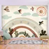 Vlies Fototapete - Rainbow and Birds 150x105 cm Für Kinder Produktbild-Vorschau 2