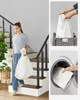 SONGMICS Wäschekorb, 160 L, mit Deckel, 3 Fächer, Produktbild-Vorschau 6