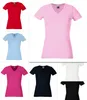 Fruit of the Loom V-Neck T Lady-Fit Damen T-Shirt, Größe:XL Produktbild-Vorschau 1