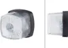 A product shot of a bicycle light, shown from two different angles. Náhľad obrázku produktu