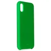 Silicon Cover Green pour Apple iPhone X/XS Voir les images du produit 2