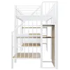Flieks Etagenbett 90x200cm mit Schreibtisch und Produktbild-Vorschau 9