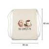 You Complete Me Turnbeutel Gymsack Kaffee Donut Produktbild-Vorschau 2