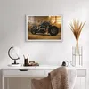 Gerahmtes Poster - Weißer Rahmen - Motorrad Motor - 70x50 Produktbild-Vorschau 6