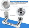 Bad Wasserhahn Aufsatz, 1080 Grad Wasserhahn, Drehbarer Produktbild-Vorschau 4