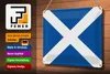 Blechschild Flagge Schottland 30x20cm Flag of Scotland Produktbild-Vorschau 3