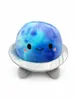 Planet Kuscheltier 25 cm Blauer Planet mit Ring Plüschtier Produktbild-Vorschau 2