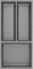 Agoform Besteck Organizer Sky Besteckeinsatz 220x53x473 Produktbild-Vorschau 4