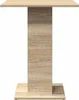 vidaXL Bistro stôl Sonoma Oak 60x60x75 cm Materiál dreva Náhľad obrázku produktu 5