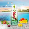 PLATINUX Karaffe aus Glas 1L (max. 1130ml) Grünem Ombré Produktbild-Vorschau 6
