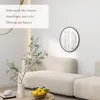 HOMCOM Wandspiegel, 60 x 60 cm Badspiegel mit Alurahmen für Produktbild-Vorschau 4